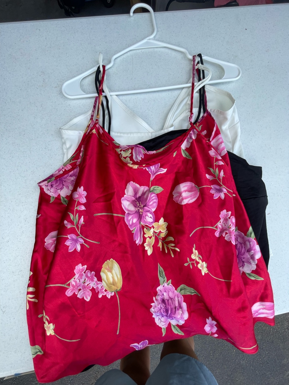 Satin tops